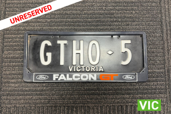 GTHO Number Plates